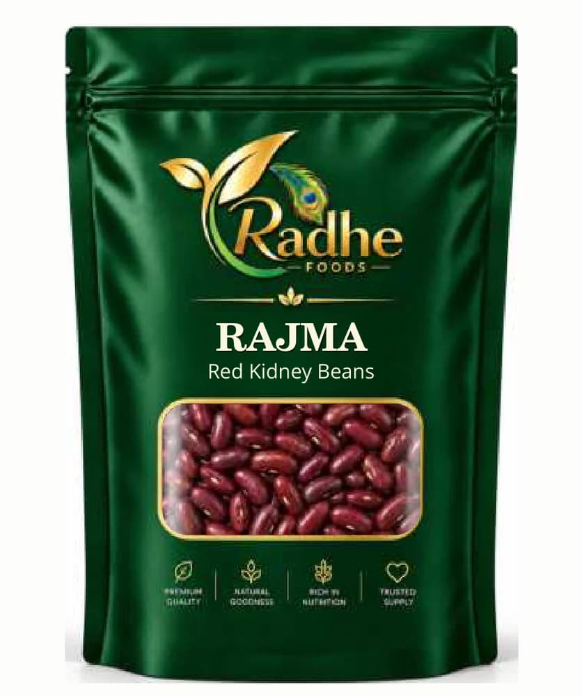 Radhe Foods Rajma – Red Kidney Beans / Rajma pack